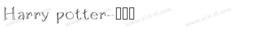 Harry potter字体转换